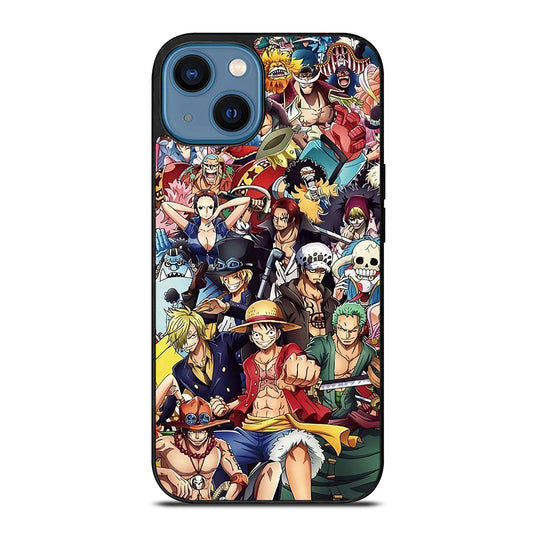 One Piece Luffy Collage iPhone 14 Case