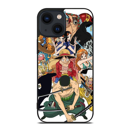One Piece Luffy Print iPhone 14 Plus Case