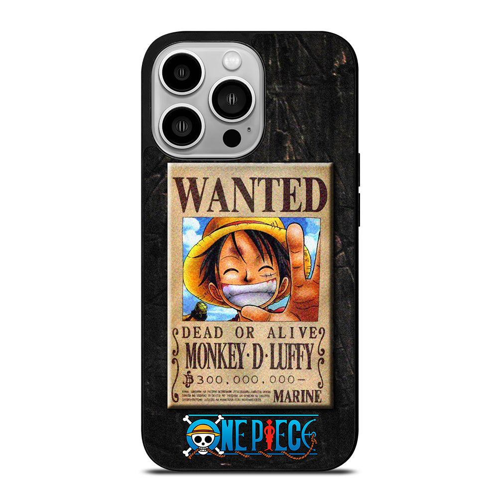 One Piece Wanted News iPhone 14 Pro Case