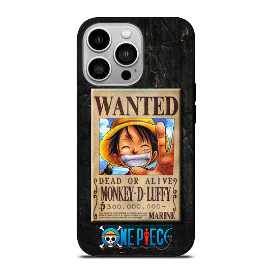 One Piece Wanted News iPhone 14 Pro Case