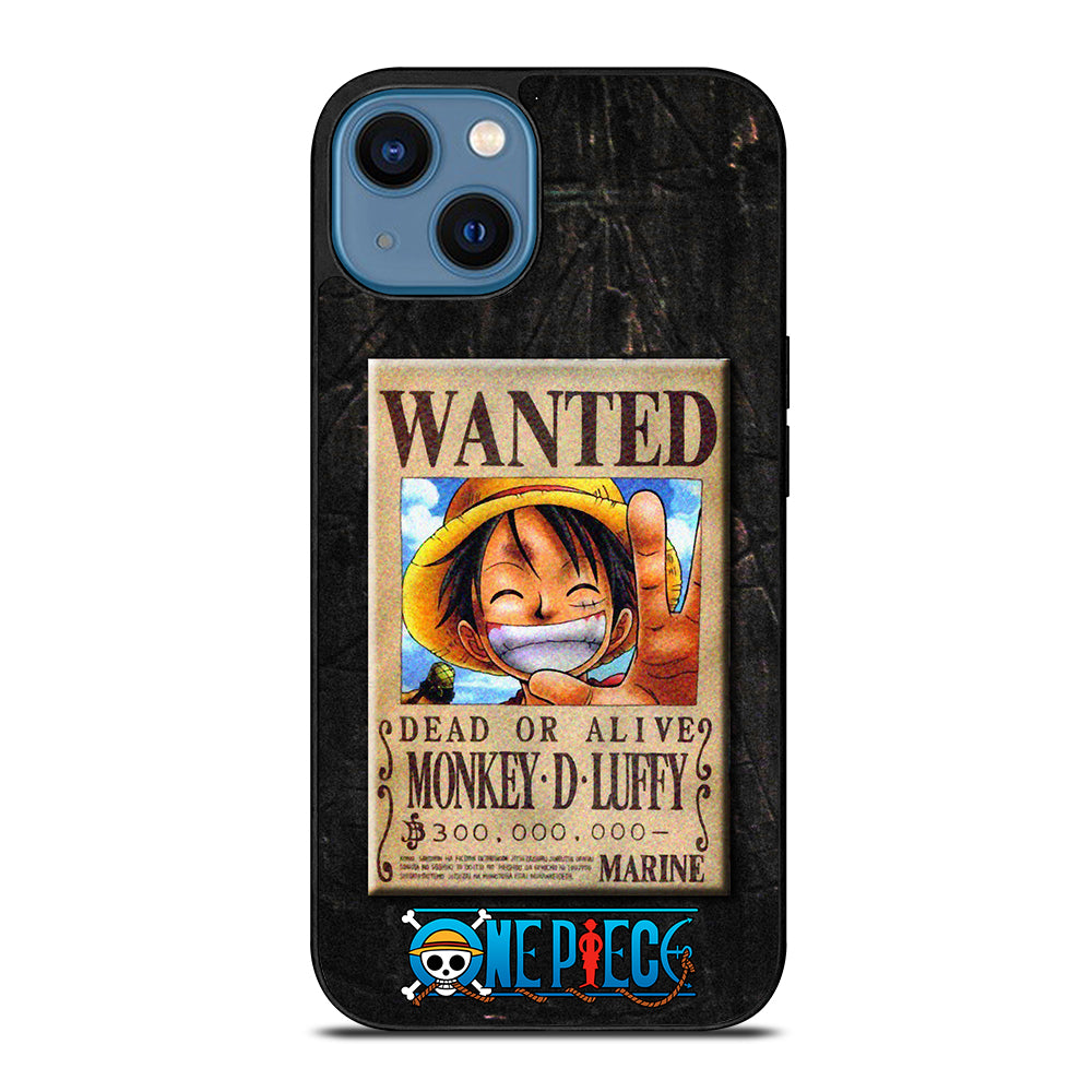 One Piece Wanted News iPhone 14 Case
