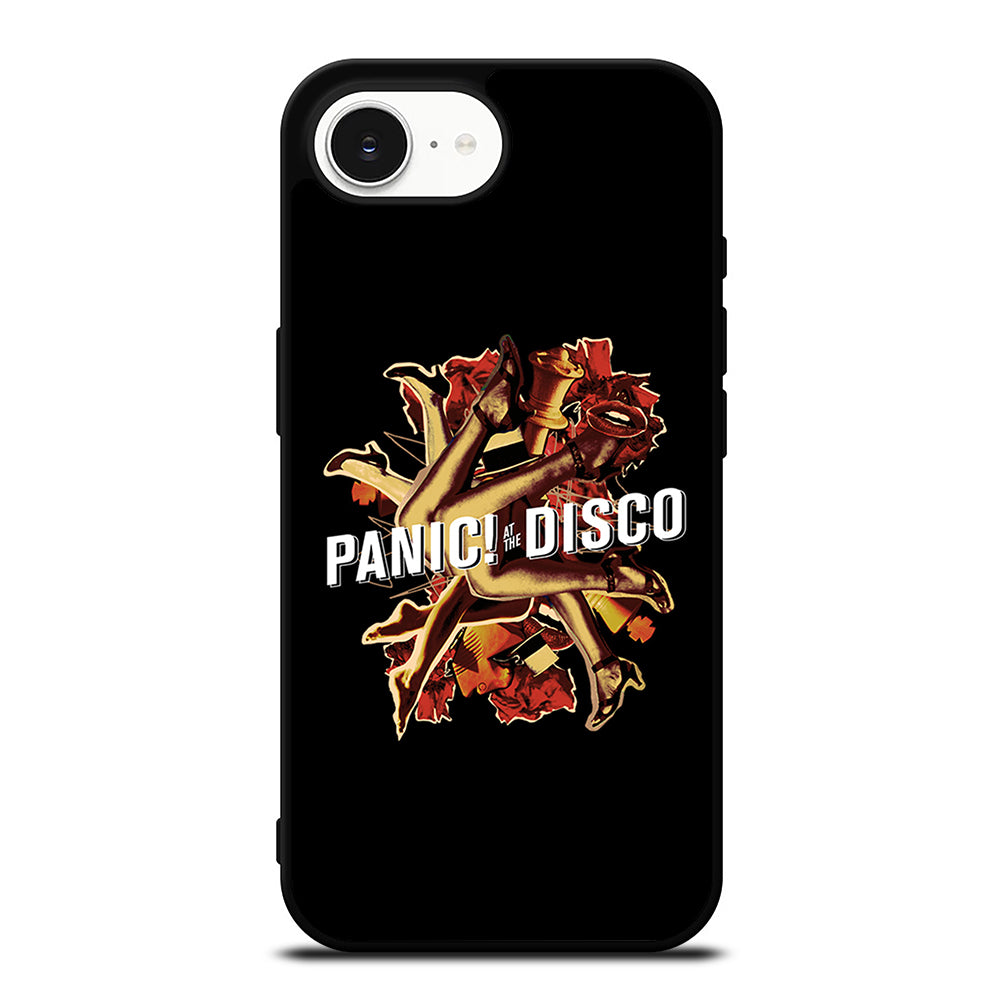 PANIC AT THE DISCO iPhone 16e case black TPU silicone rubber protective cover by Casedear