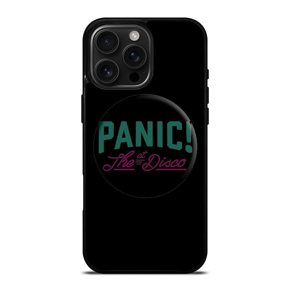 PANIC AT THE DISCO LOGO BUTTON iPhone 16 Pro Max Case