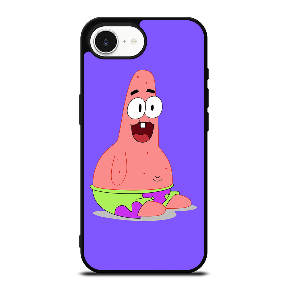 PATRICK CASE iPhone 16e case black TPU silicone rubber protective cover by Casedear