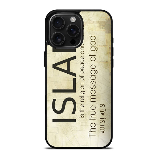 PEACE AND MERCY ISLAM iPhone 16 Pro Max Case