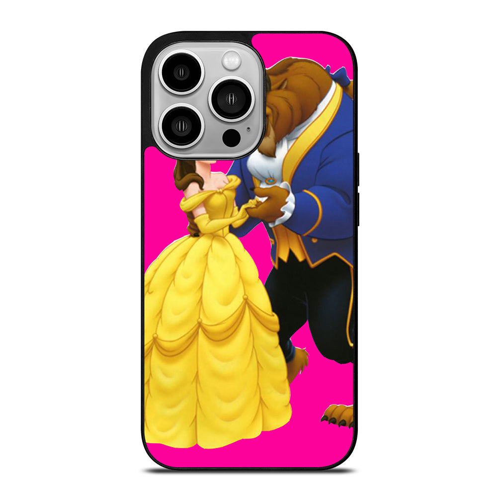 PINKY BEAUTY AND THE BEAST iPhone 14 Pro Case