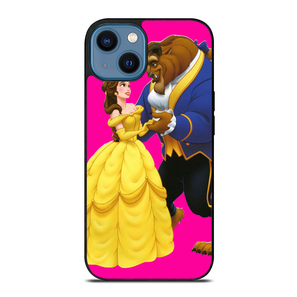 PINKY BEAUTY AND THE BEAST iPhone 14 Case