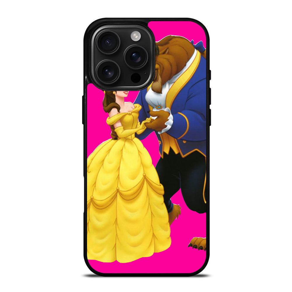 PINKY BEAUTY AND THE BEAST iPhone 16 Pro Max Case