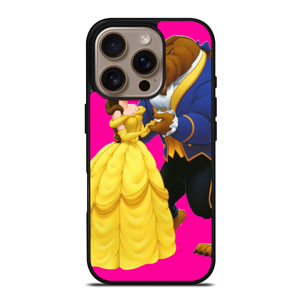 PINKY BEAUTY AND THE BEAST iPhone 16 Pro Case