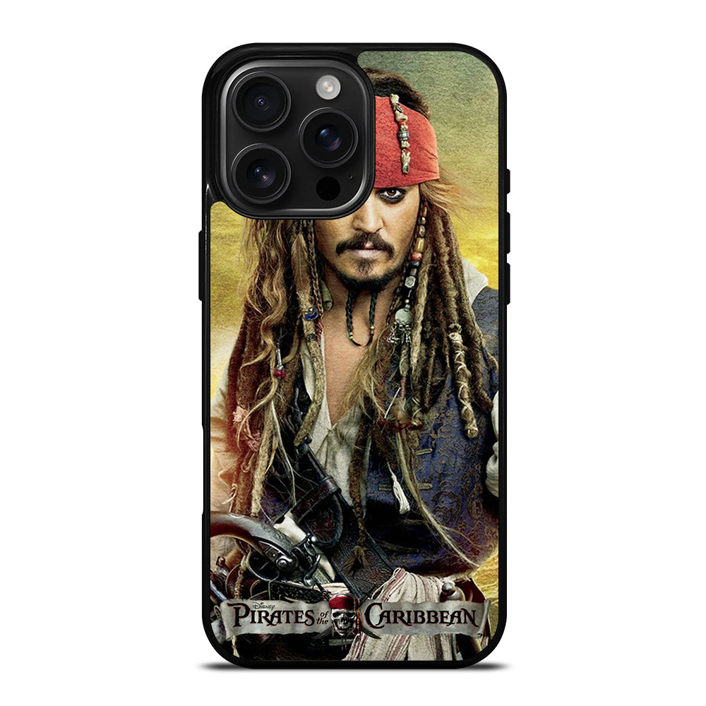 PIRATES OF THE CARIBBEAN JACK SPARROW iPhone 16 Pro Max Case