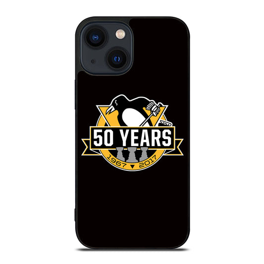 PITTSBURGH PENGUINS 50 YEARS iPhone 14 Plus Case