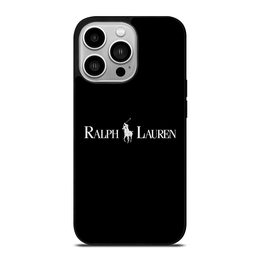 POLO RALPH LAUREN BLACK iPhone 14 Pro Case