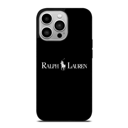 POLO RALPH LAUREN BLACK iPhone 14 Pro Case