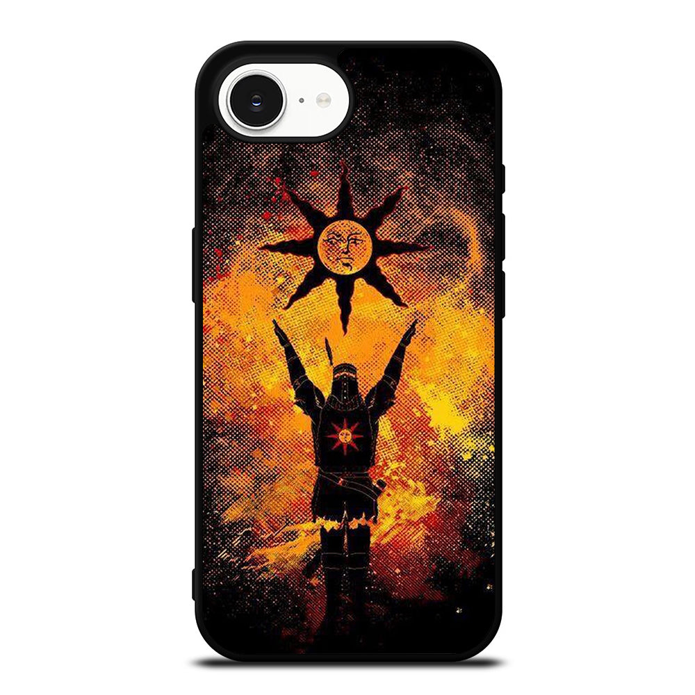 PRAISE THE SUNS COVER iPhone 16e case black TPU silicone rubber protective cover by Casedear