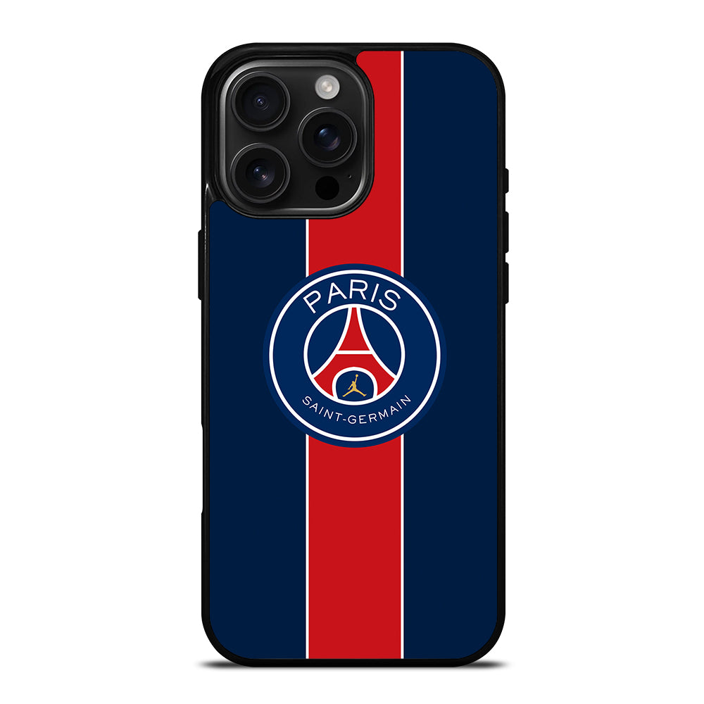 PSG Air Jordan Logo iPhone 16 Pro Max Case