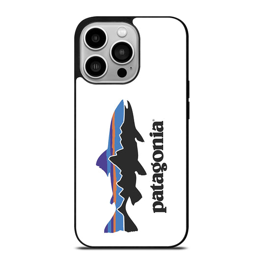 Patagonia Finishing White Logo iPhone 14 Pro Case