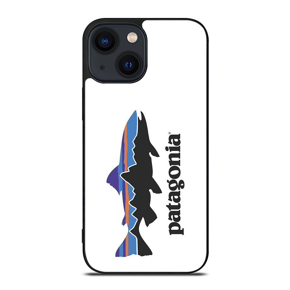 Patagonia Finishing White Logo iPhone 14 Plus Case