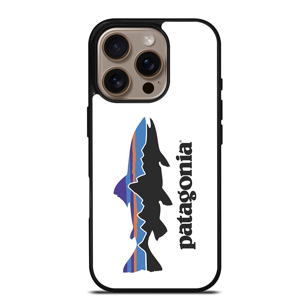 Patagonia Finishing White Logo iPhone 16 Pro Case