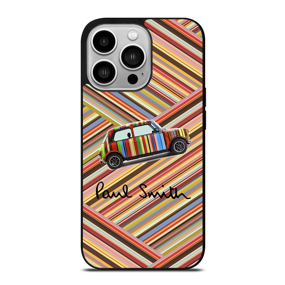 Paul Smith Mini Cooper Stripe iPhone 14 Pro Case
