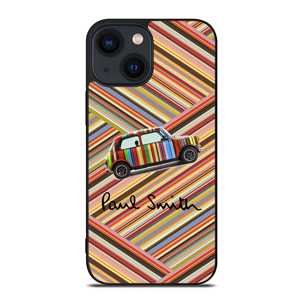 Paul Smith Mini Cooper Stripe iPhone 14 Plus Case