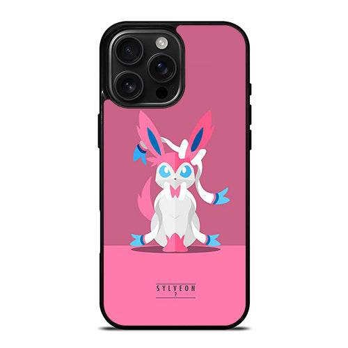 Pink Sylveon Pokemon iPhone 16 Pro Max Case