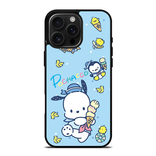 Pochacco Character iPhone 16 Pro Max Case