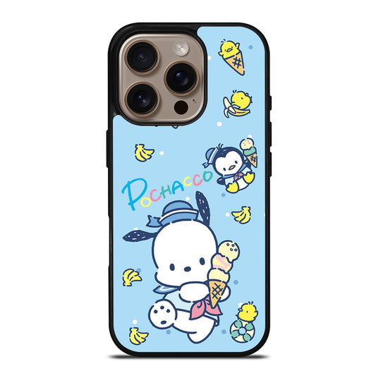 Pochacco Character iPhone 16 Pro Case