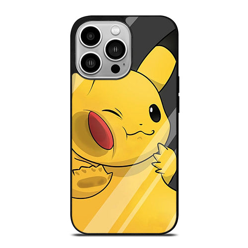 Pokemon Cute Eevee Pikachu iPhone 14 Pro Case