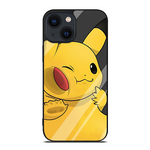 Pokemon Cute Eevee Pikachu iPhone 14 Plus Case