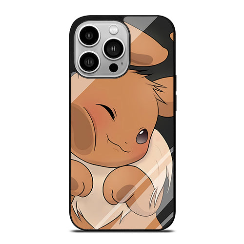 Pokemon Eevee Cute Face iPhone 14 Pro Case