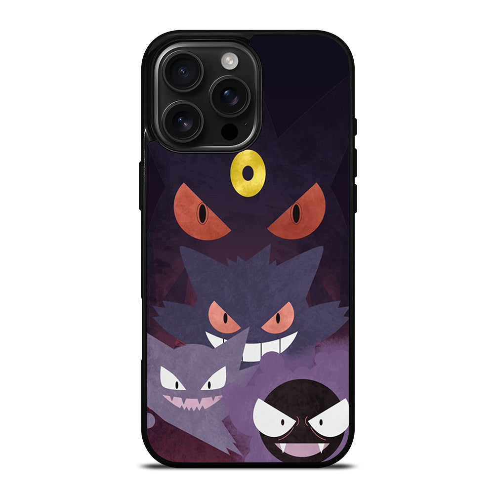 Pokemon Gengar Ghost iPhone 16 Pro Max Case