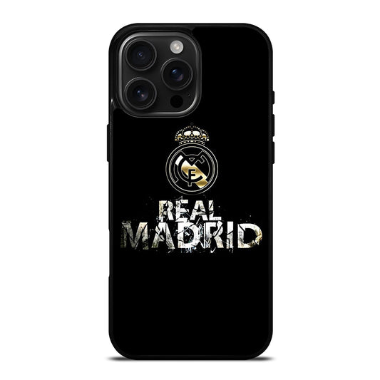 REAL MADRID ELEGAN LOGO iPhone 16 Pro Max Case