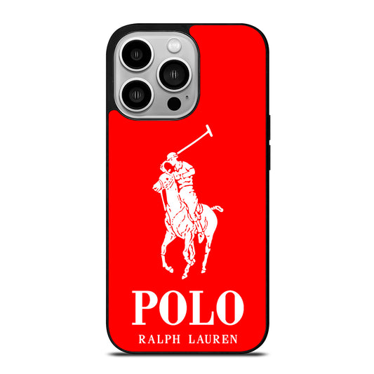 RED POLO RALPH LAUREN iPhone 14 Pro Case