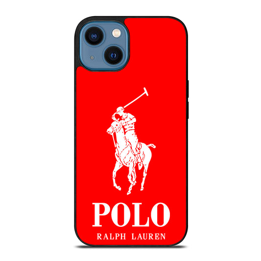 RED POLO RALPH LAUREN iPhone 14 Case