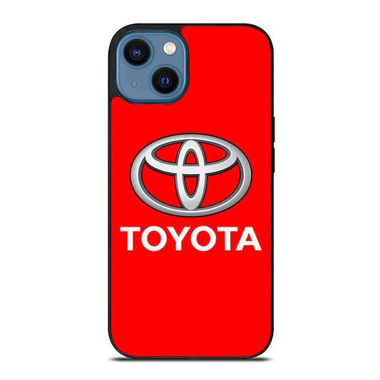 RED TOYOTA LOGO iPhone 14 Case