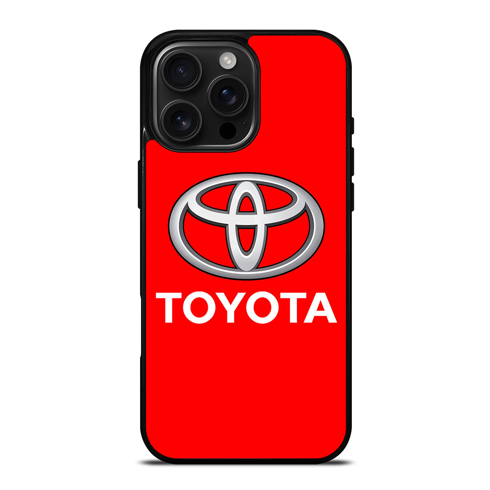 RED TOYOTA LOGO iPhone 16 Pro Max Case