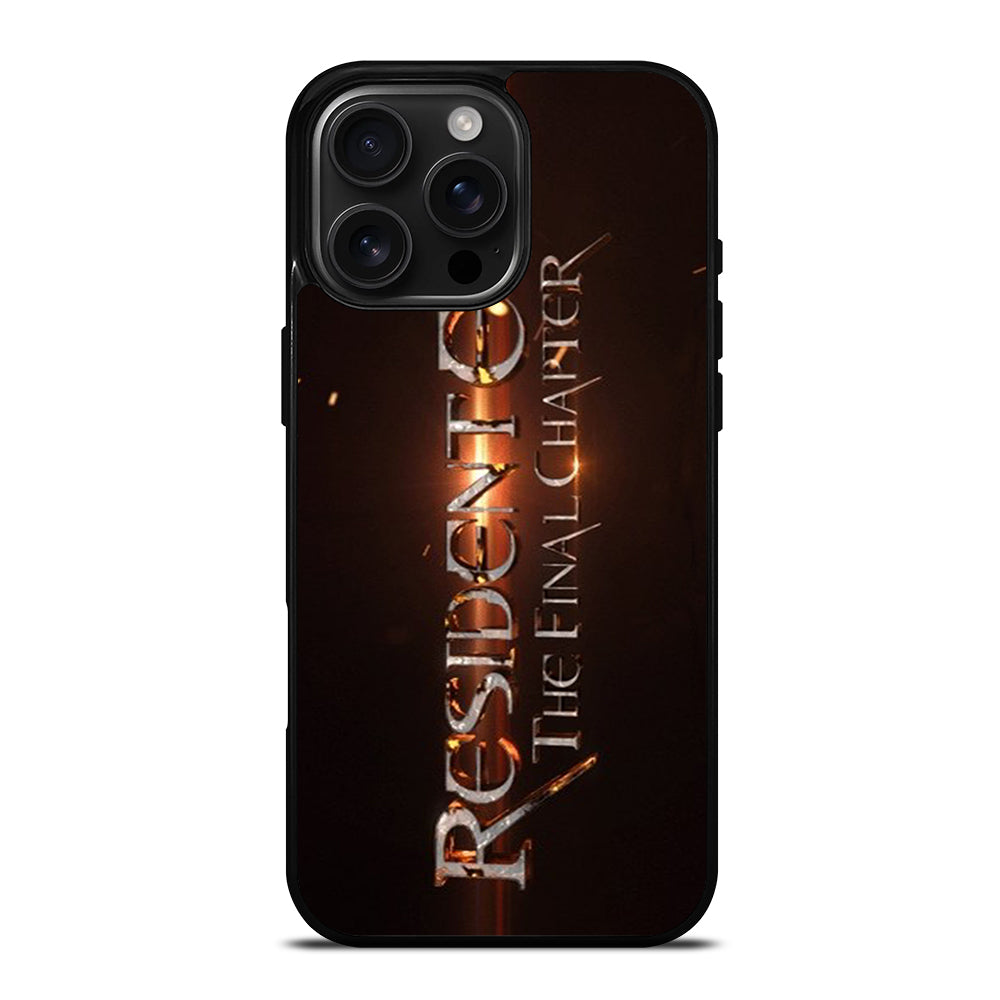 RESIDENT EVIL FINAL CHAPTER iPhone 16 Pro Max Case