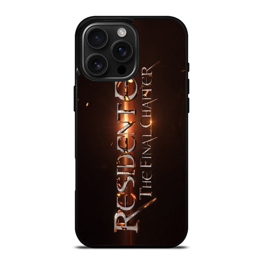 RESIDENT EVIL FINAL CHAPTER iPhone 16 Pro Max Case