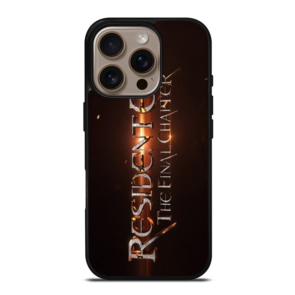 RESIDENT EVIL FINAL CHAPTER iPhone 16 Pro Case