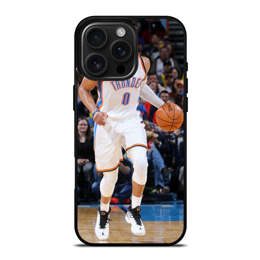 RUSSELL WESTBROOK DRIBLE iPhone 16 Pro Max Case