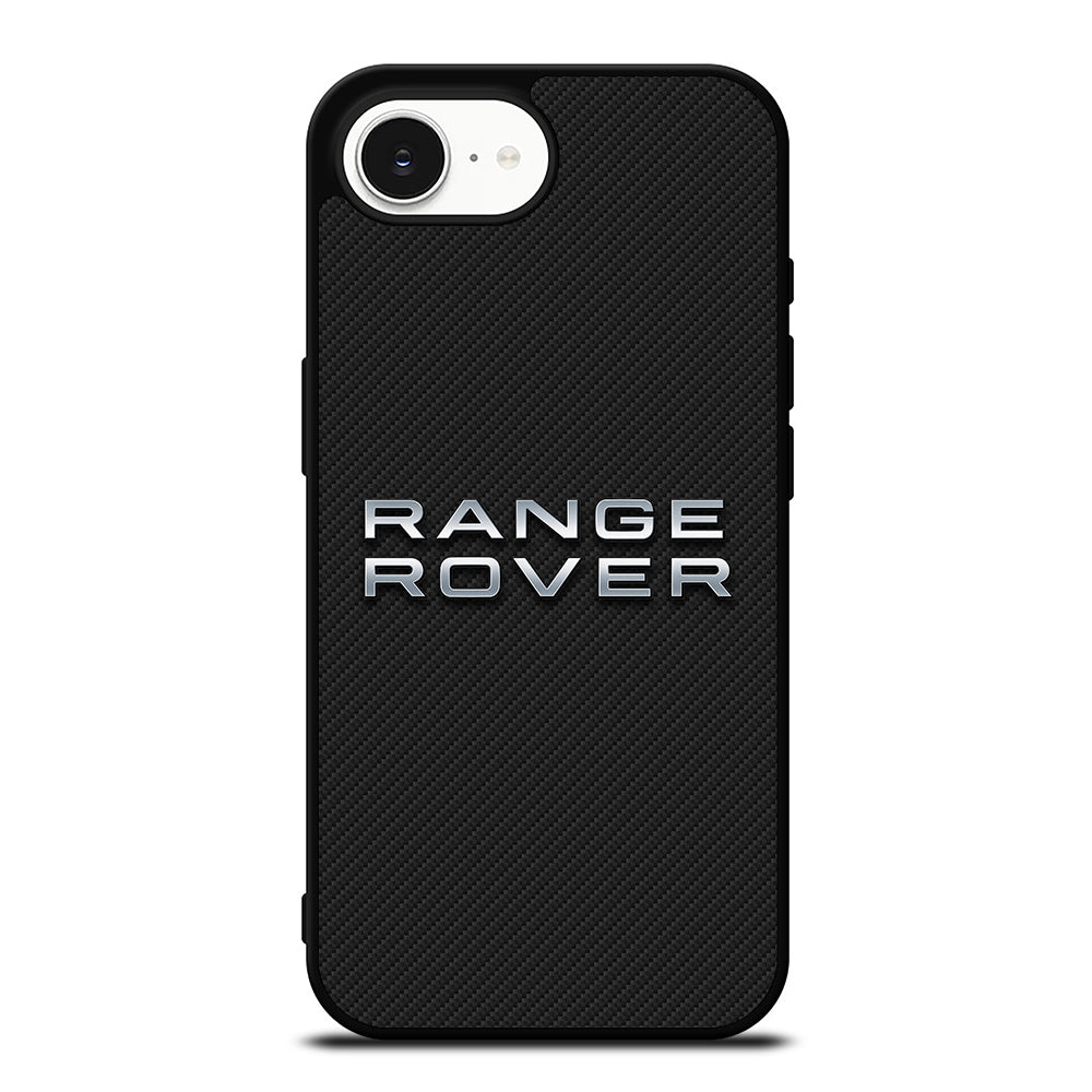 Range Rover iPhone 16e case black TPU silicone rubber protective cover by Casedear