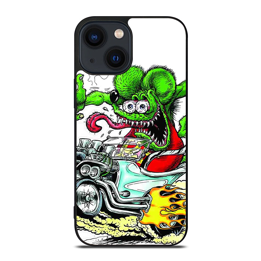 Rat Fink Hot Muscle Car Wheal iPhone 14 Plus Case
