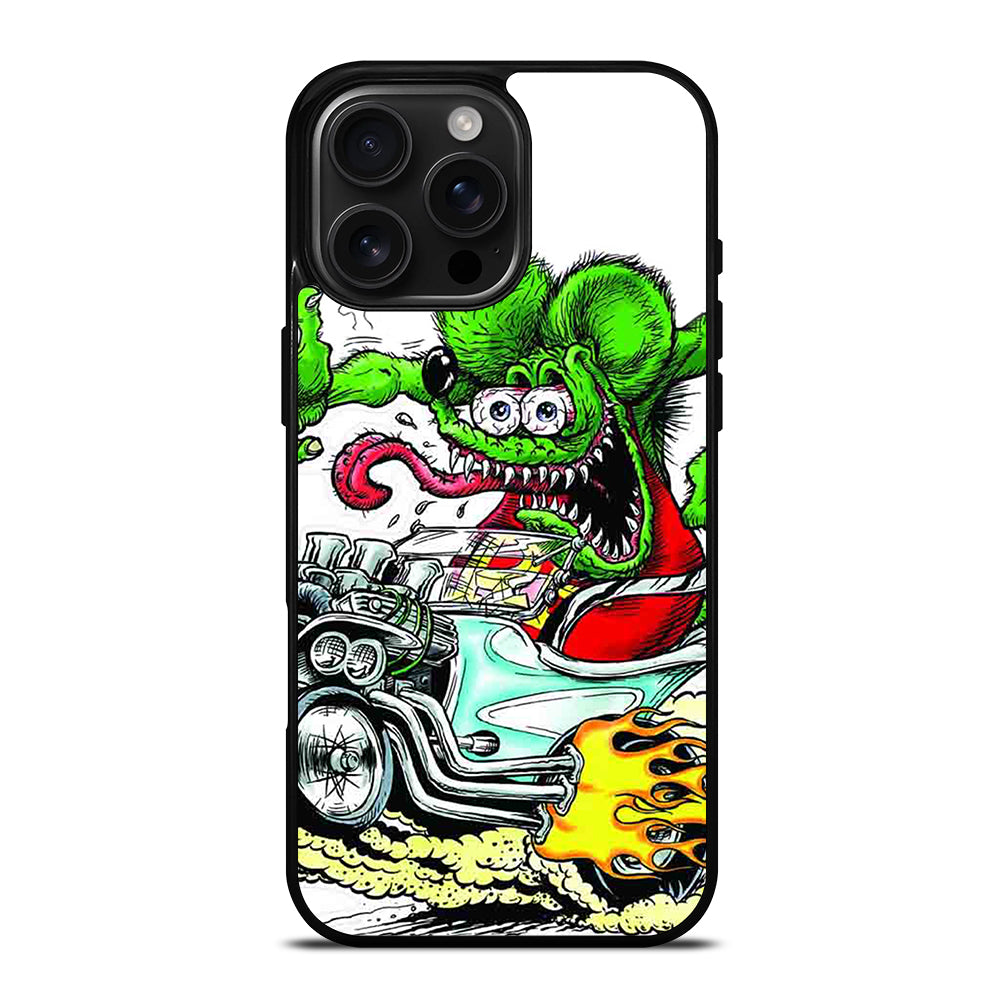 Rat Fink Hot Muscle Car Wheal iPhone 16 Pro Max Case