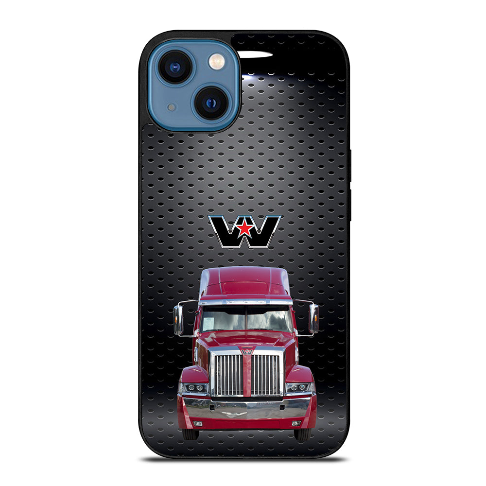 Red Western Star Truck iPhone 14 Case