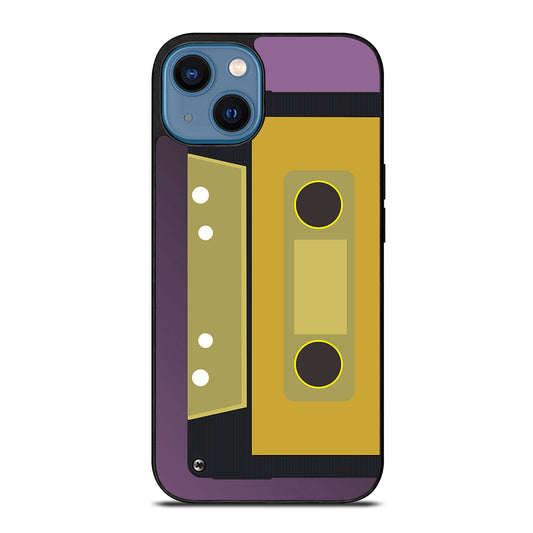 Retro Cassette Tape Vector iPhone 14 Case