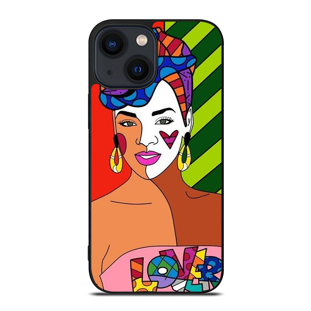 Romero Britto Lover iPhone 14 Plus Case