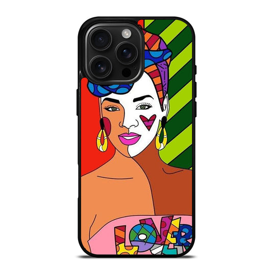 Romero Britto Lover iPhone 16 Pro Max Case