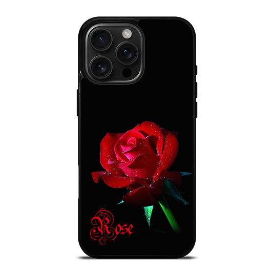 Rose Costum Your Name iPhone 16 Pro Max Case