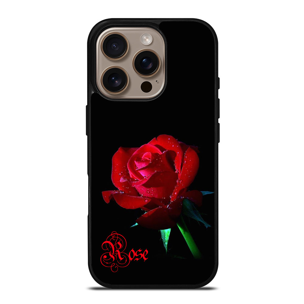 Rose Costum Your Name iPhone 16 Pro Case