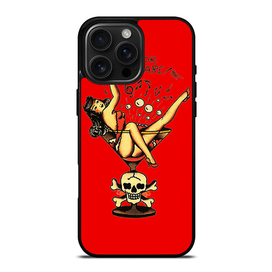 SAILOR JERRY BEWARE iPhone 16 Pro Max Case